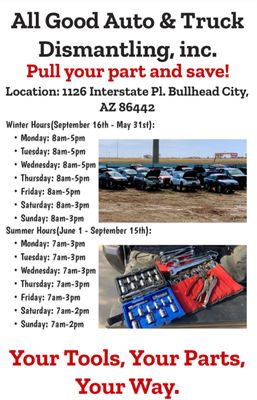 ALL GOOD AUTO & TRUCK DISMANTLE - Updated July 2026 - 1126 Interstate ...