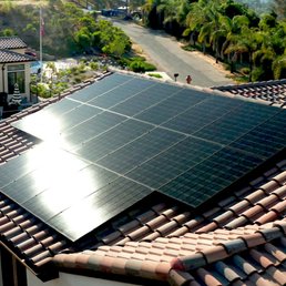 our new solar roof!