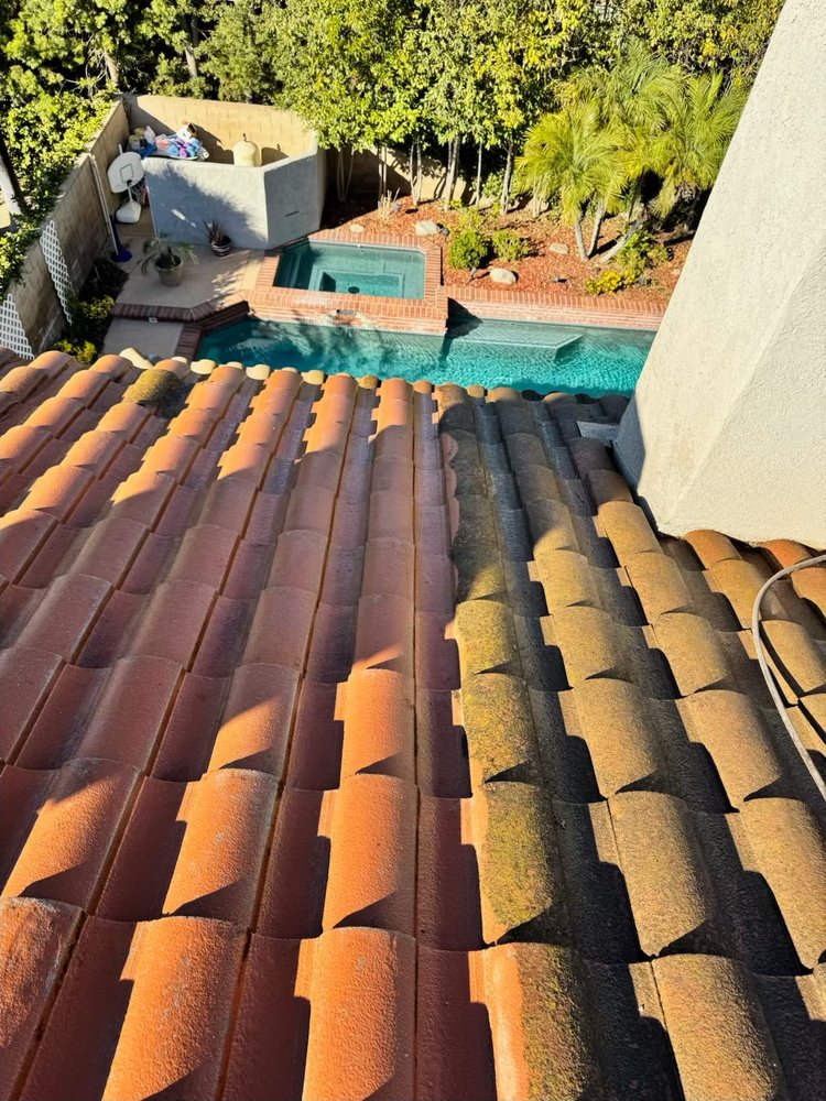 Slide of Aloha Bros Roof Cleaning