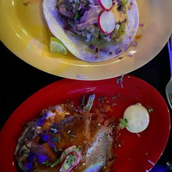 El Tesoro - Barbacoa Mulita Shrimp & Octopus Taco