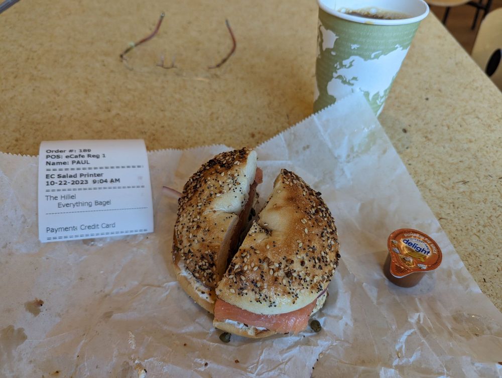 Food from The  E Cafe