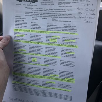 Luxury Auto Works - Austin - The inspection report on the vehicle to prove they lied about not knowing about the turbo issue - Auto Repair Near Me - Austin, Texas Luxury Auto Works - Austin - The inspection report on the vehicle to prove they lied about not knowing about the turbo issue - Auto Repair Near Me - Austin, Texas
