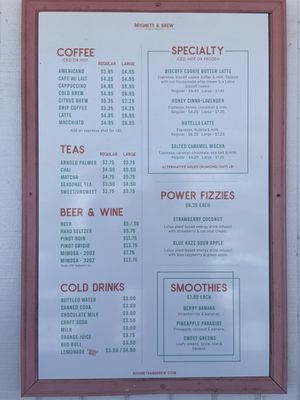 Menu photo 4 Beignets & Brew Destin, FL