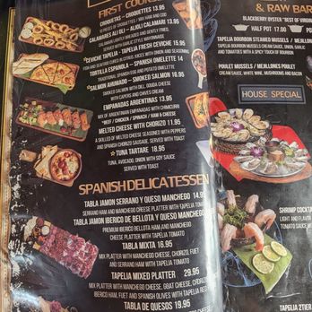 Tapelia - Lunch menu - Spanish Near Me - Miami Beach, Florida
