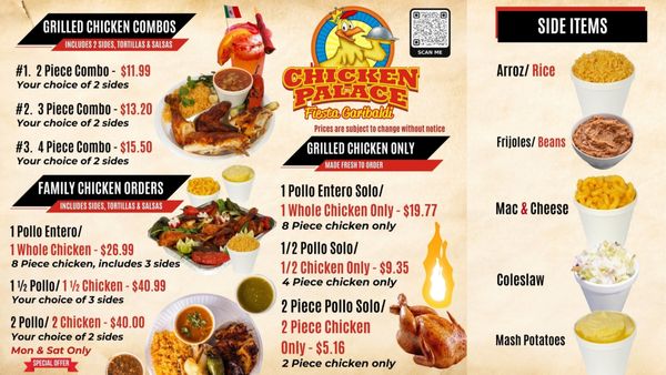 Menu photo 2 Chicken Palace Okauchee Lake, WI