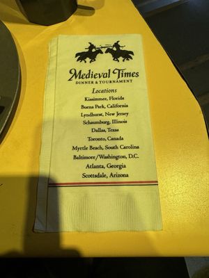 Menu photo 5 Medieval Times Dinner & Tournament Dallas, TX