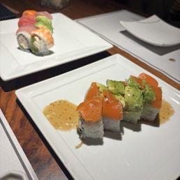 Alaska Roll Soft, Shell Crab, Rainbow Roll