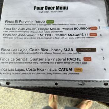 Origen Coffee Roasters - pour over menu - Coffee & Tea Near Me - Carlsbad, California Origen Coffee Roasters - pour over menu - Coffee & Tea Near Me - Carlsbad, California