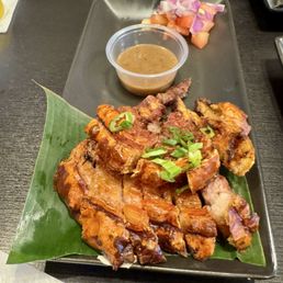 Lechon Belly - filipino style roasted pork belly