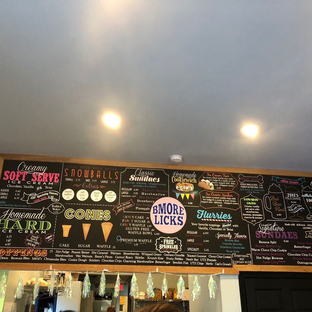 Bmore Licks - Ice Cream & Frozen Yogurt Near Me - Baltimore, Maryland Bmore Licks - Ice Cream & Frozen Yogurt Near Me - Baltimore, Maryland