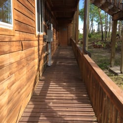 Denali Touch Of Wilderness Bed and Breakfast Inn - Wheelchair ramp up to room 6