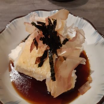Insadong - Age-dashi with lovely, floaty pieces of bonito flakes. - Korean Near Me - Toronto, Ontario Insadong - Age-dashi with lovely, floaty pieces of bonito flakes. - Korean Near Me - Toronto, Ontario