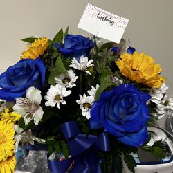 Angel Petals - Beautiful Blue Roses for my man