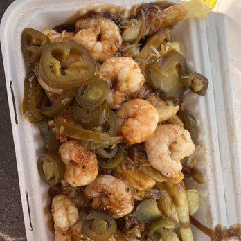 Mo Fries - Shrimo fries with teriyaki sauce - Food Trucks Near Me - New Orleans, Louisiana Mo Fries - Shrimo fries with teriyaki sauce - Food Trucks Near Me - New Orleans, Louisiana