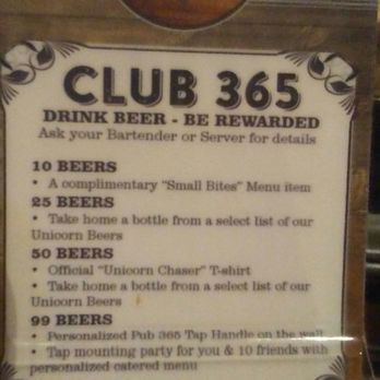 Pub 365 - Free club to join and tier level bonuses! Membership has its privileges! - Beer Bar Near Me - Las Vegas, Nevada Pub 365 - Free club to join and tier level bonuses! Membership has its privileges! - Beer Bar Near Me - Las Vegas, Nevada