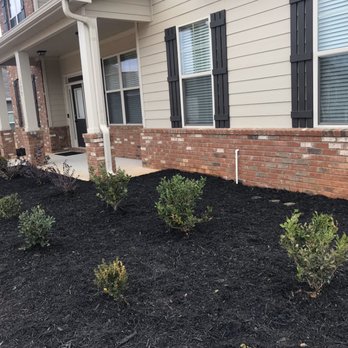 Georgia Boys Landscaping - Mulch install done by our staff. - Lawn Services Near Me Georgia Boys Landscaping - Mulch install done by our staff. - Lawn Services Near Me