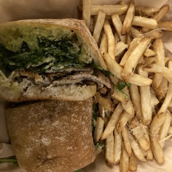 Lardo - Porchetta sandwich with fries - Sandwiches Near Me - Las Vegas, Nevada