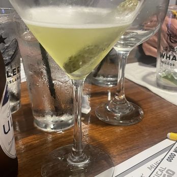 Cool Pickle Restaurant & Bar - Pickle martini - Pubs Near Me - Lincoln, Rhode Island