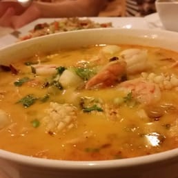 Suki-yaki Seafood Soup Suki-yaki Seafood Soup