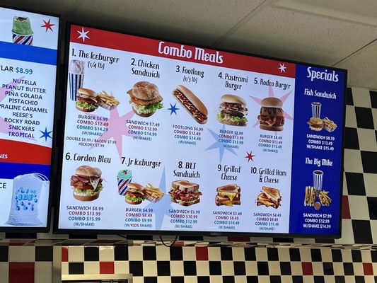 Menu photo 1 Iceberg Hurricane, UT Menu photo 1 Iceberg Hurricane, UT