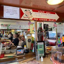 Four Aces Diner - View from our counter seats