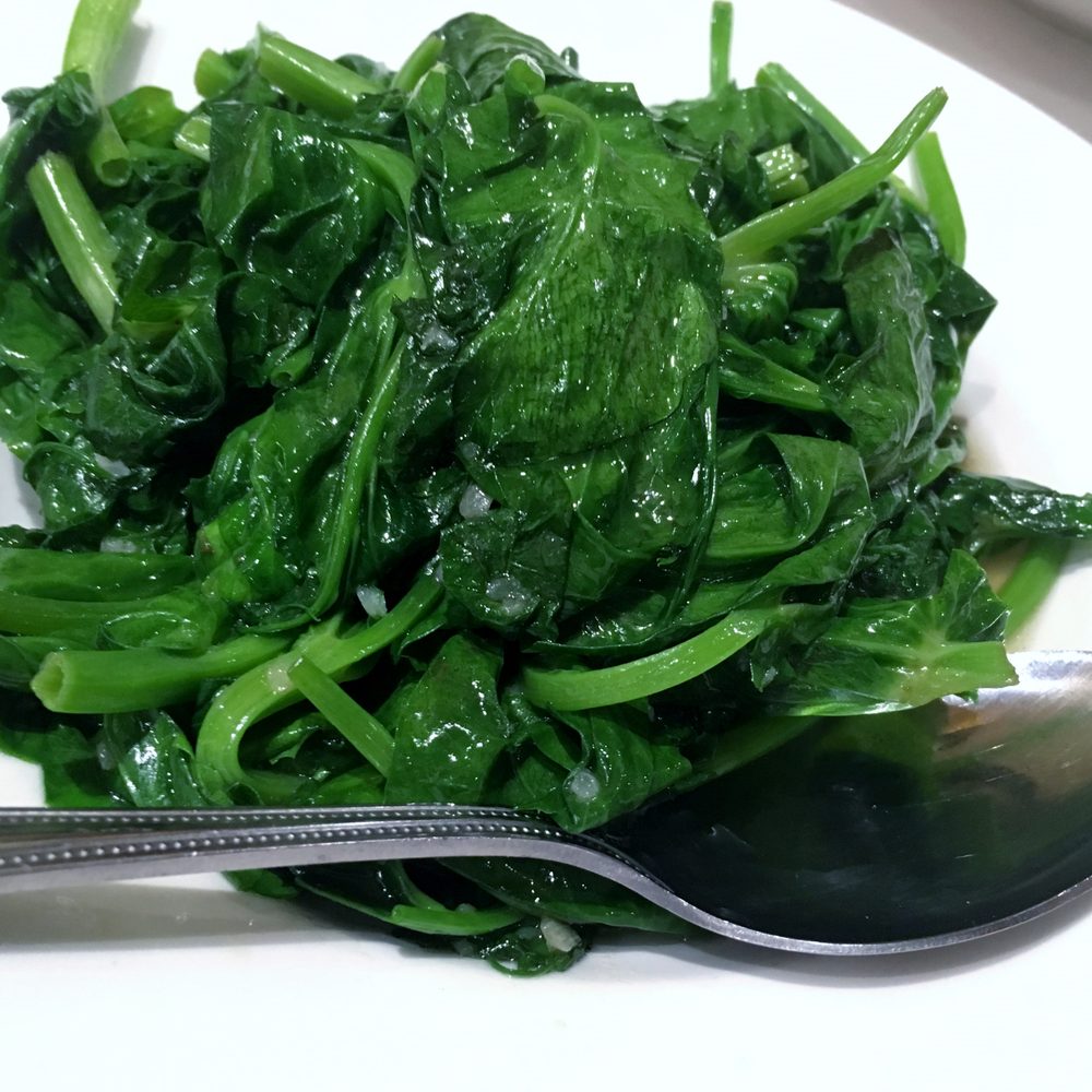 Chef Chu's - 1. Pea shoots with Garlic 蒜蓉豆苗 - Chinese Near Me - Los Altos, California