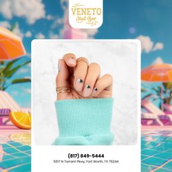 Veneto Nail Bar - Ready for a little self-care this summer, come relax with us and let your hands and feet feel the love, book your appointment today!