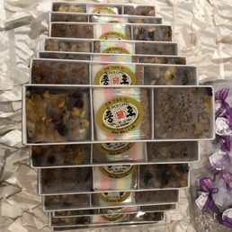 These were $5 each! And they're so good. I think you can choose which dduk you want. The lady recommended this and it was good!