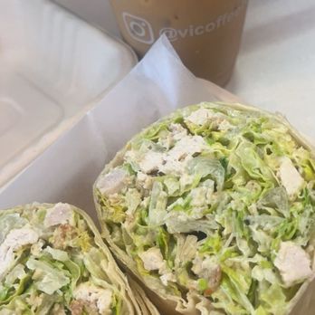 VI Coffee Bar - VI Chicken Caesar Wrap - Coffee & Tea Near Me - Boca Raton, Florida VI Coffee Bar - VI Chicken Caesar Wrap - Coffee & Tea Near Me - Boca Raton, Florida
