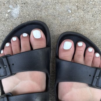 Glo Nail Salon - After I got them done - Nail Salons Near Me - Lee's Summit, Missouri