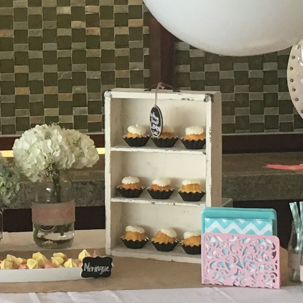 Nothing Bundt Cakes - Display for a baby shower with their mini lemon cakes. - Bakeries Near Me - Miami, Florida