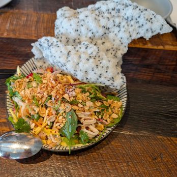 NEP Cafe - Squid and Mango Salad - Breakfast & Brunch Near Me - Fountain Valley, California NEP Cafe - Squid and Mango Salad - Breakfast & Brunch Near Me - Fountain Valley, California