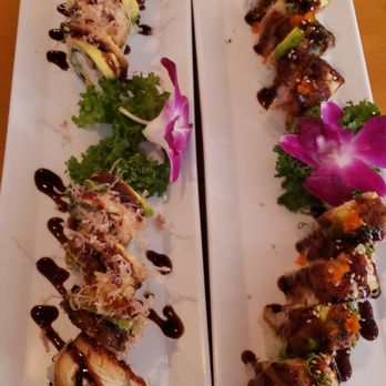 Sushi Bear - Dragon Crunch and Natural Viagra Tempura Sushi Rolls - Sushi Bars Near Me - Tustin, California Sushi Bear - Dragon Crunch and Natural Viagra Tempura Sushi Rolls - Sushi Bars Near Me - Tustin, California