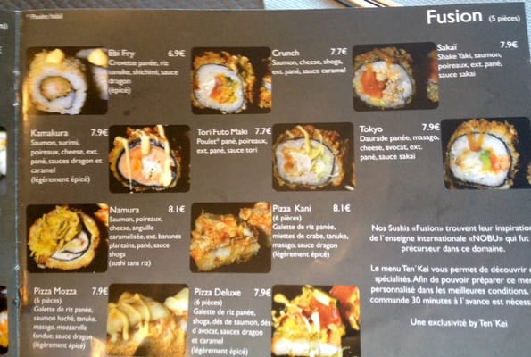 Menu photo 3 Ten'kei Saint-Herblain, 44 Menu photo 3 Ten'kei Saint-Herblain, 44