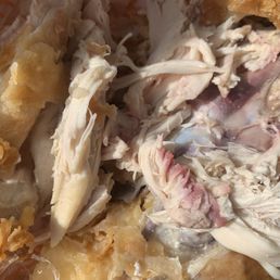 Uncooked chicken