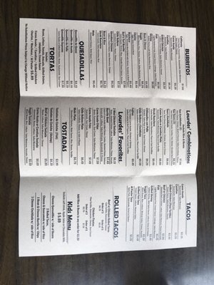 Menu photo 7 Lourdes Encinitas, CA