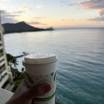 Honolulu Coffee - Sheraton Waikiki Poolside - Drip coffee from Honolulu Coffee Company - Bakeries Near Me - Honolulu, Hawaii