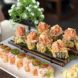Boat House - Volcano Roll (top) Autumn Jessey (bottom)