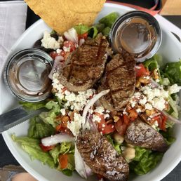 Mediterranean Salad w/ beef Mediterranean Salad w/ beef