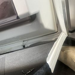 Sub Zero, Wolf & Viking Appliances Repair - Sub Zero freezer door gasket damaged, replacement recommended