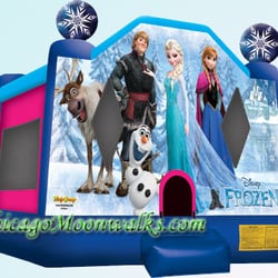 Disney Frozen Deluxe Bounce House Rental.
