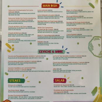 Tozton - Menu - Peruvian Near Me - Astoria, New York Tozton - Menu - Peruvian Near Me - Astoria, New York
