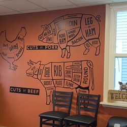 Up In Smoke Bbq - Dining room