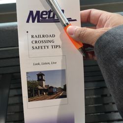 Vernon Hills Metra Station - Because people are dumb and do cross in front of trains