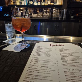Luchini Italian Restaurant - Bar area - Italian Near Me - Las Vegas, Nevada Luchini Italian Restaurant - Bar area - Italian Near Me - Las Vegas, Nevada