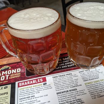Diamond Knot Brewpub @ MLT - 20oz pours for $6.99 each. - Burgers Near Me - Mountlake Terrace, Washington