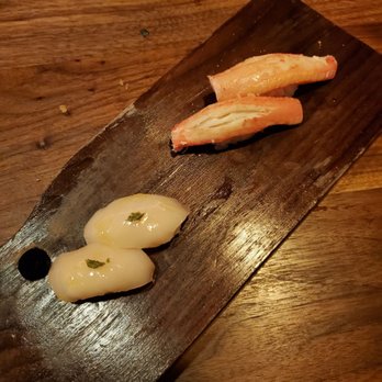 Uchiko Austin - Scallops and Crab nigiri - Sushi Bars Near Me - Austin, Texas