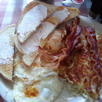Pinnacle Peak General Store - Three egg breakfast with bacon and hash browns. - Grocery Near Me - Scottsdale, Arizona Pinnacle Peak General Store - Three egg breakfast with bacon and hash browns. - Grocery Near Me - Scottsdale, Arizona