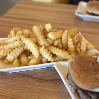 Oh My Grill - Perfect fries! So crispy outside & soft inside... not greasy either :) - Barbeque Near Me - Pearl City, Hawaii Oh My Grill - Perfect fries! So crispy outside & soft inside... not greasy either :) - Barbeque Near Me - Pearl City, Hawaii