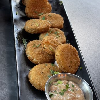 Oak & Stone - Fried Pickles - Pizza Near Me - Bradenton, Florida